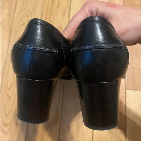 SOLD Salvatore Ferragamo Leather Pumps Loafers Heels - Picture 5 of 8